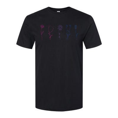 Bisexual Wildflower Bi Pride Bi Pride Bisexual Pride Softstyle® CVC T-Shirt