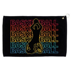 Basketball Wheelchair Grommeted Golf Towel