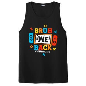 Bruh We Back To School Happy First Day Video Game Boy PosiCharge Competitor Tank