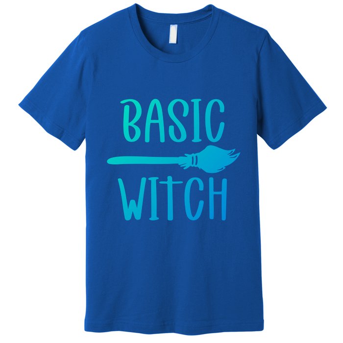 Basic Witch Broomstick Cool Gift Premium T-Shirt