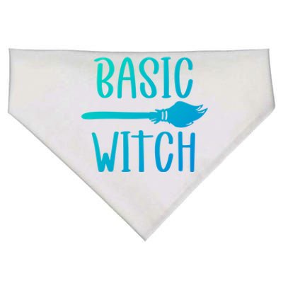 Basic Witch Broomstick Cool Gift USA-Made Doggie Bandana