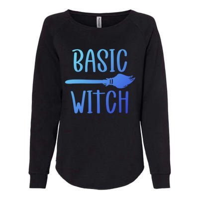 Basic Witch Broomstick Cool Gift Womens California Wash Sweatshirt