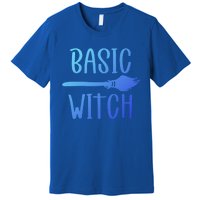 Basic Witch Broomstick Cool Gift Premium T-Shirt