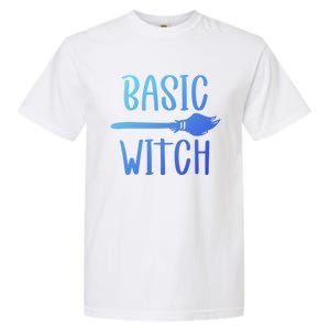 Basic Witch Broomstick Cool Gift Garment-Dyed Heavyweight T-Shirt