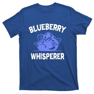 Blueberry Whisperer Blueberry Fruit Funny Blueberry Lover Cute Gift T-Shirt