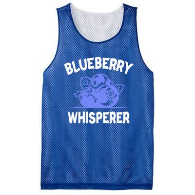 Blueberry Whisperer Blueberry Fruit Funny Blueberry Lover Cute Gift Mesh Reversible Basketball Jersey Tank