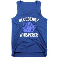 Blueberry Whisperer Blueberry Fruit Funny Blueberry Lover Cute Gift Tank Top