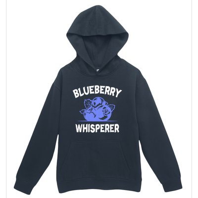 Blueberry Whisperer Blueberry Fruit Funny Blueberry Lover Cute Gift Urban Pullover Hoodie