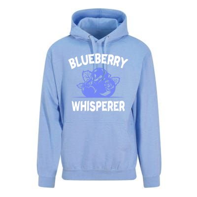 Blueberry Whisperer Blueberry Fruit Funny Blueberry Lover Cute Gift Unisex Surf Hoodie