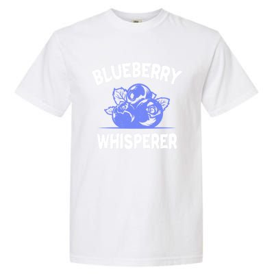 Blueberry Whisperer Blueberry Fruit Funny Blueberry Lover Cute Gift Garment-Dyed Heavyweight T-Shirt