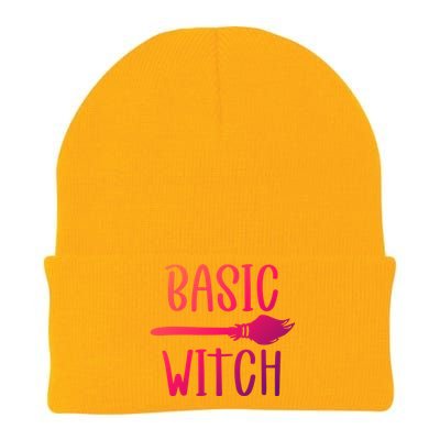 Basic Witch Broomstick Cool Gift Knit Cap Winter Beanie