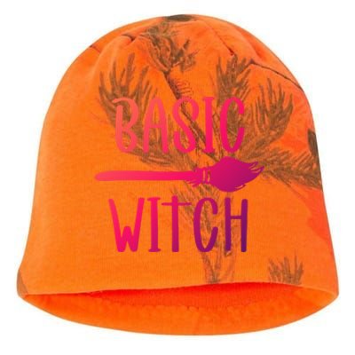 Basic Witch Broomstick Cool Gift Kati - Camo Knit Beanie