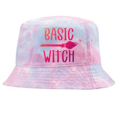 Basic Witch Broomstick Cool Gift Tie-Dyed Bucket Hat