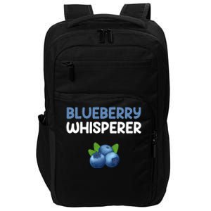 Blueberry Whisperer Blueberry Gift Impact Tech Backpack