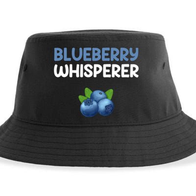 Blueberry Whisperer Blueberry Gift Sustainable Bucket Hat