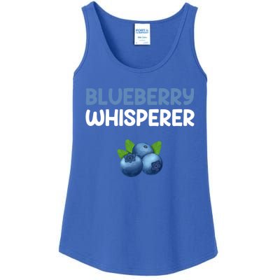 Blueberry Whisperer Blueberry Gift Ladies Essential Tank