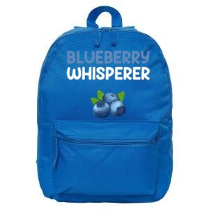 Blueberry Whisperer Blueberry Gift 16 in Basic Backpack