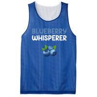 Blueberry Whisperer Blueberry Gift Mesh Reversible Basketball Jersey Tank