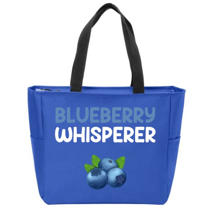 Blueberry Whisperer Blueberry Gift Zip Tote Bag