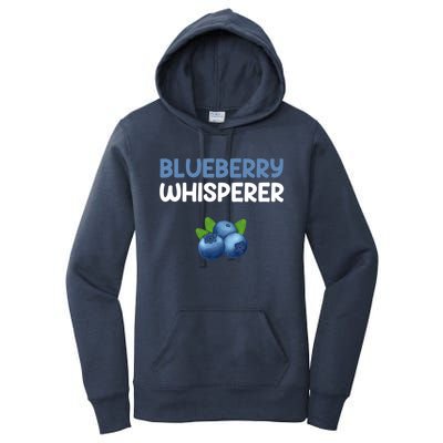 Blueberry Whisperer Blueberry Gift Women's Pullover Hoodie