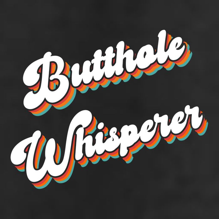 Butthole Whisperer 7 Panel Mesh Trucker Snapback Hat