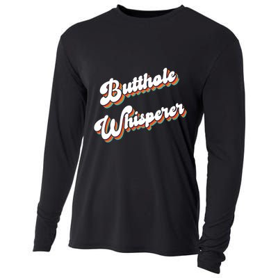 Butthole Whisperer Cooling Performance Long Sleeve Crew