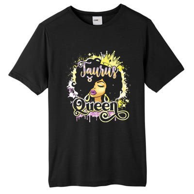 Black Women Birthday Melanin Girl Taurus Queen Tall Fusion ChromaSoft Performance T-Shirt