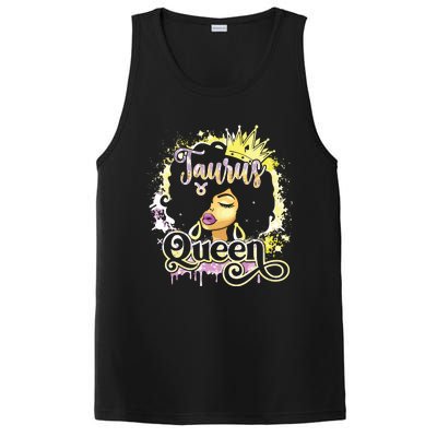 Black Women Birthday Melanin Girl Taurus Queen PosiCharge Competitor Tank