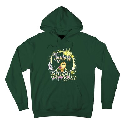 Black Women Birthday Melanin Girl Taurus Queen Hoodie