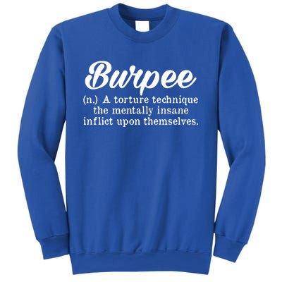 Burpee Workout Burpee Definition Workout Burpees Gym Buddies Gift Sweatshirt