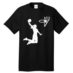 Basketball Woman Tall T-Shirt