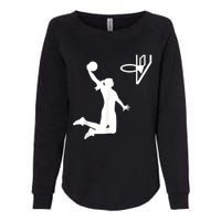 Basketball Woman Womens California Wash Sweatshirt