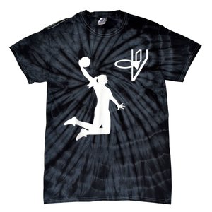 Basketball Woman Tie-Dye T-Shirt