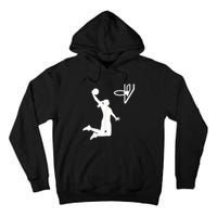 Basketball Woman Tall Hoodie