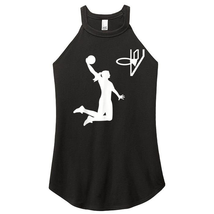 Basketball Woman Women's Perfect Tri Rocker Tank