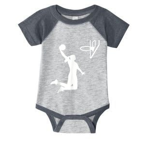 Basketball Woman Infant Baby Jersey Bodysuit