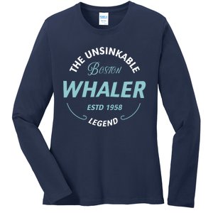 Boston Whaler Ladies Long Sleeve Shirt