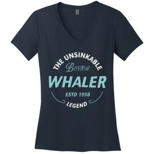 Boston Whaler Women's V-Neck T-Shirt