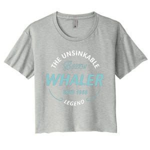 Boston Whaler Women's Crop Top Tee