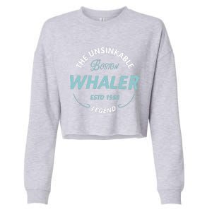 Boston Whaler Cropped Pullover Crew