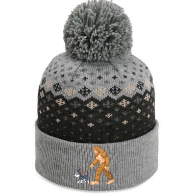 Bigfoot Walk Boston Terrier The Baniff Cuffed Pom Beanie