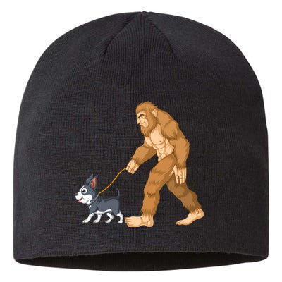 Bigfoot Walk Boston Terrier Sustainable Beanie