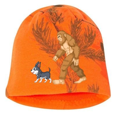 Bigfoot Walk Boston Terrier Kati - Camo Knit Beanie