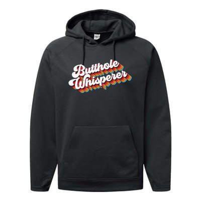 Butthole Whisperer Performance Fleece Hoodie