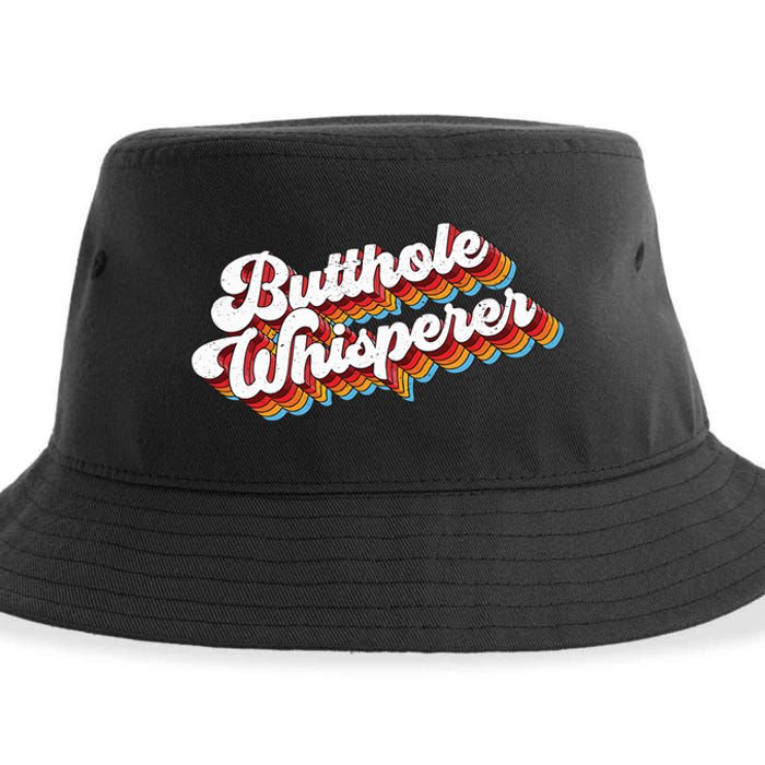 Butthole Whisperer Sustainable Bucket Hat