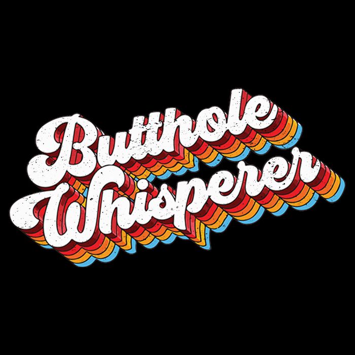 Butthole Whisperer Drawstring Bag