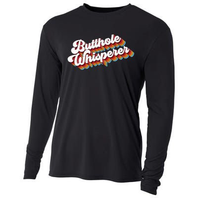 Butthole Whisperer Cooling Performance Long Sleeve Crew