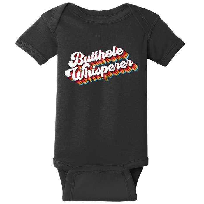 Butthole Whisperer Baby Bodysuit