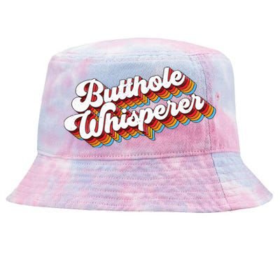 Butthole Whisperer Tie-Dyed Bucket Hat