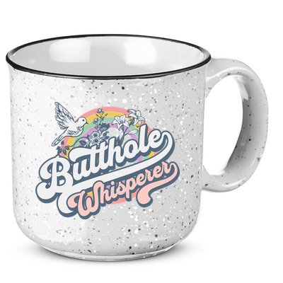 Butthole Whisperer 15oz Campfire Ceramic Mug